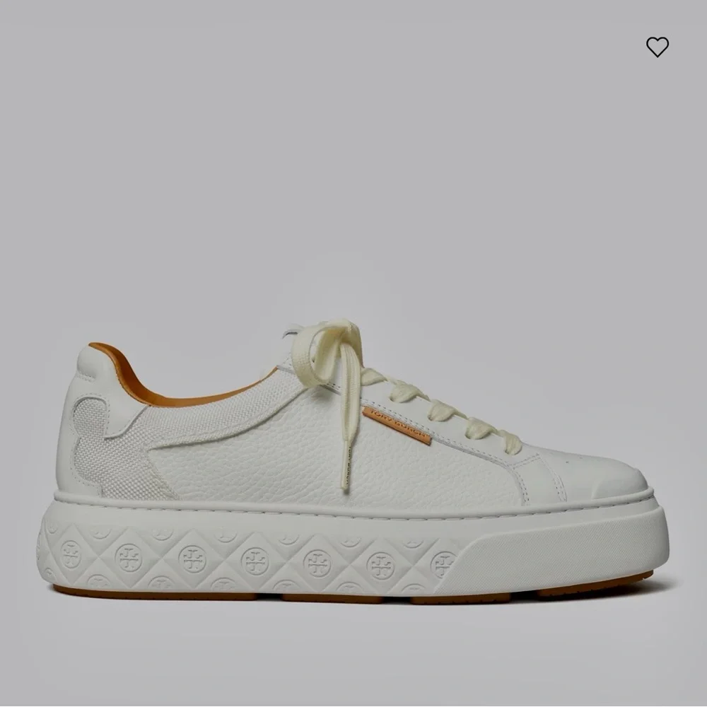 Tory Burch Ladybug White Sneakers | 8 - Picture 4 of 11